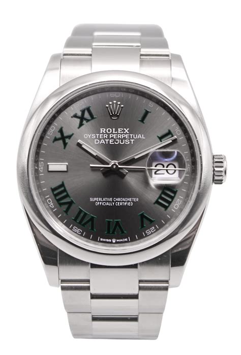 rolex datejust 36 wimbledon|Datejust 36 Rolex.